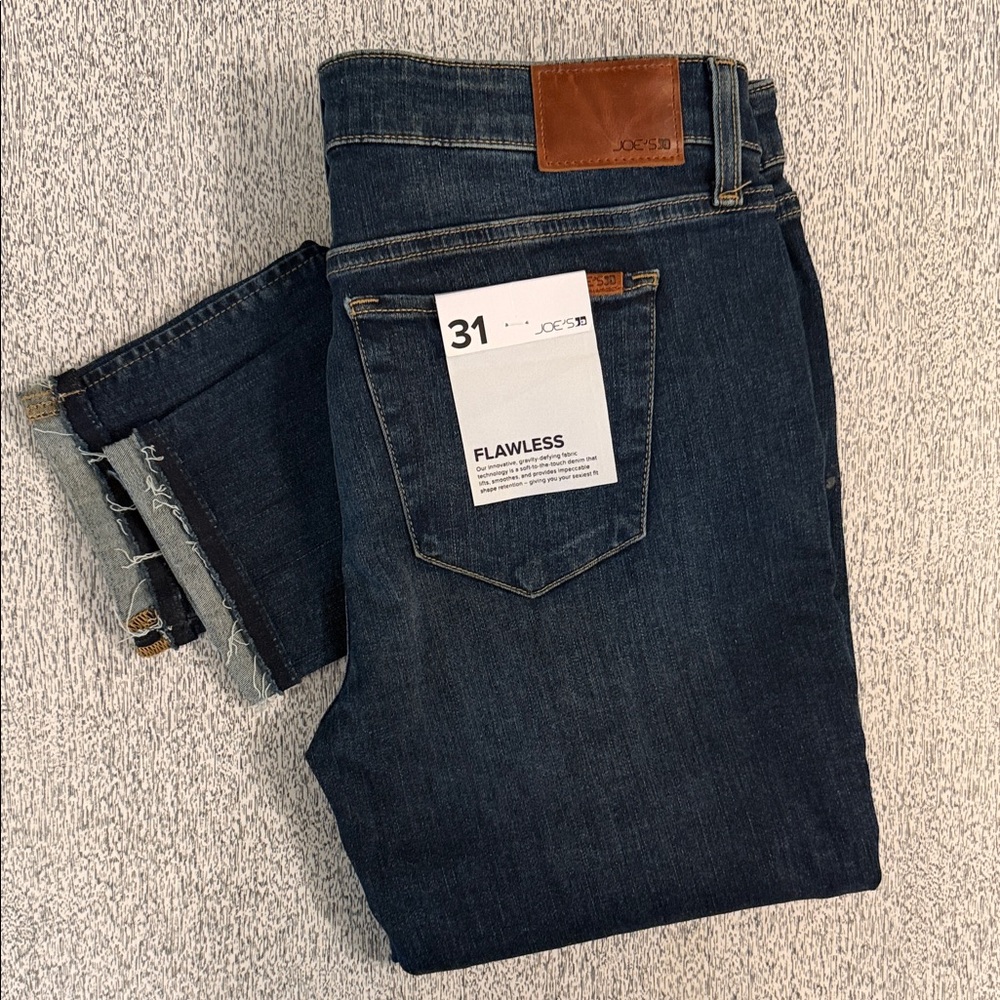 Women’s Joe's Jeans Slim Straight Skinny Dark Blue Jeans, NWT, Sz31, Miravet